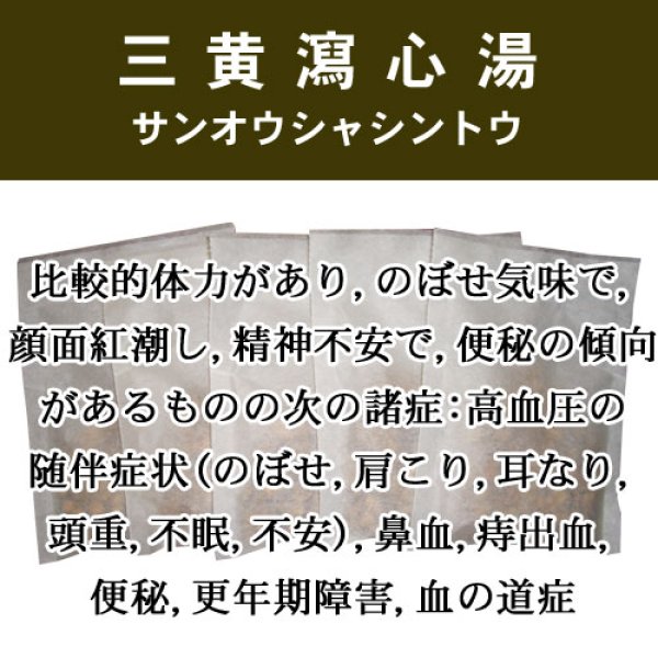 画像1: 三黄瀉心湯（サンオウシャシントウ） (1)