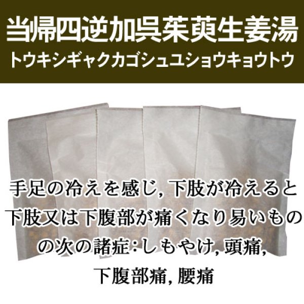 画像1: 当帰四逆加呉茱萸生姜湯（トウキシギャクカゴシュユショウキョウトウ） (1)