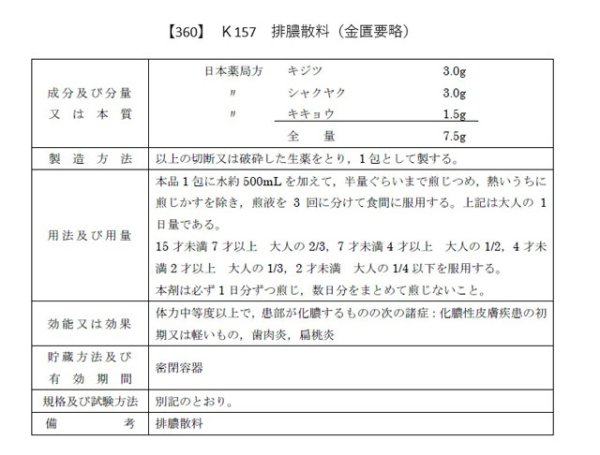 画像2: 排膿散料（ハイノウサンリョウ） (2)